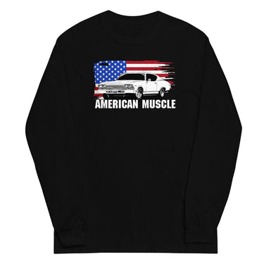 1969 chevelle shirt in black